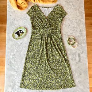 Boden | Animal Print Jersey Dress